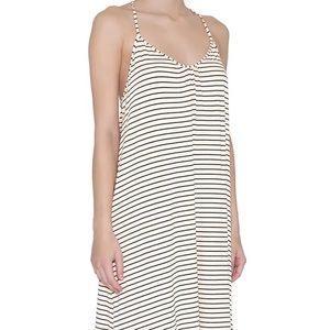 Eberjey BRAND NEW with tags stripe maxi dress vega racerback medium